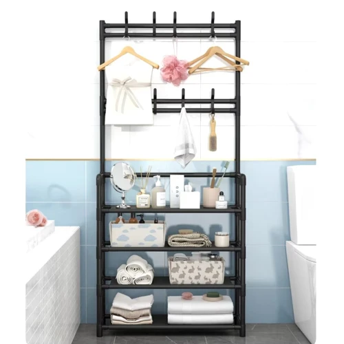 Meuble 2en1: Porte Manteau + Porte Chaussuresحامل معاطف +حامل أحذية