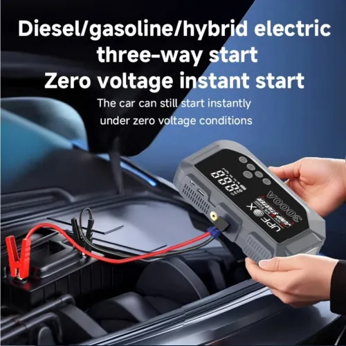 Booster de Batterie et Compresseur محرض بطارية السيارة و نافخ عجلات