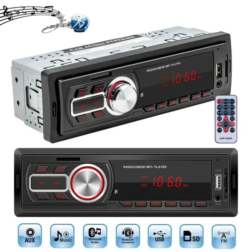 Autoradio Bluetooth/ USB/ SD Card MP3 راديو السيارة
