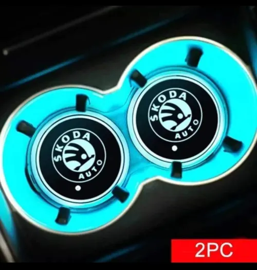 Led gobelets voiture 