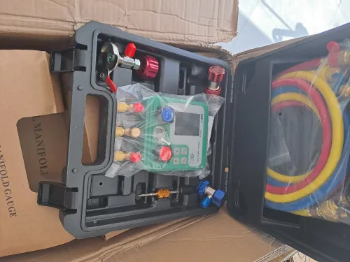  NOUVEAUTÉ Compteur Électronique de Pression Double Manifold Digital 523