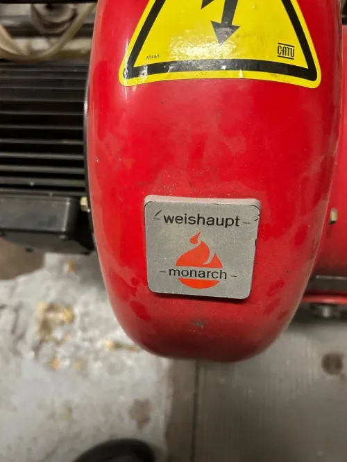 Brûleur industriel Weishaupt GL5/1-D  Double combustible (gaz / fioul)