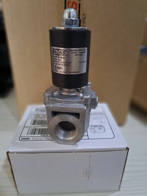 Vannes Électromagnétiques Gaz MADAS 