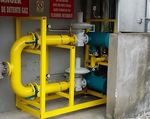 POSTES DE DÉTENTE DE GAZ TOUS DIAMÈTRES ET MODÈLES Disponibles 
