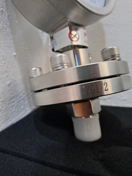 Manomètre WETTOD Inox 316 SS  Raccord ZG1/2