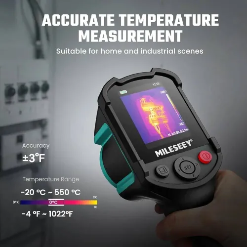 Caméras Thermiques Professionnelles MILESEEY TR10 & TR120 & TR 120E