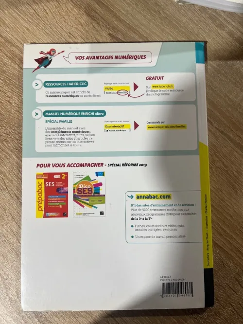 Manuel scolaire programme français
