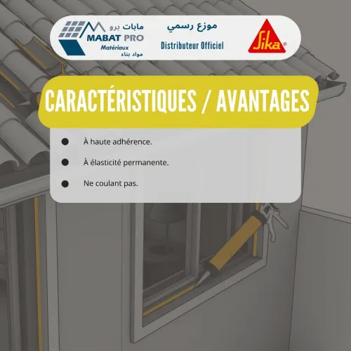 SIKAFLEX PRO-11FC  Mastic colle à prise rapide (BLANC et GRIS)