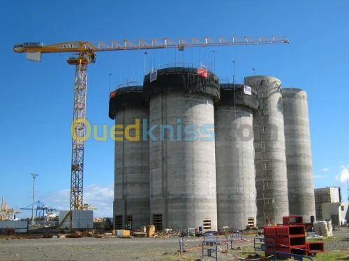 COFFRAGE GLISSANT AUTO GRIMPANT POUR SILO 