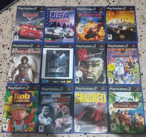 Les cd ps2 original 2000da /1500da / 1000da