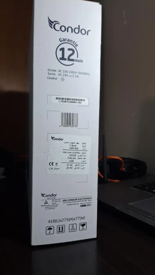Laptop Condor C Book CBR1535