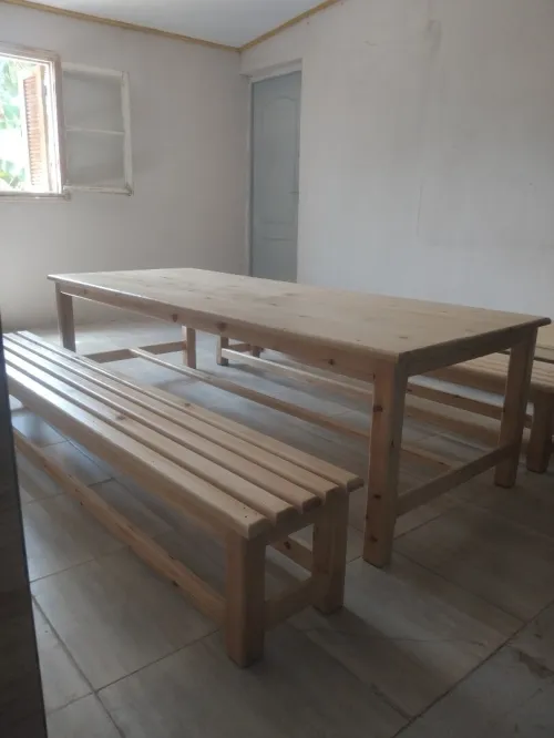 Tables + bancs Fabrication Gros بالجملة 
