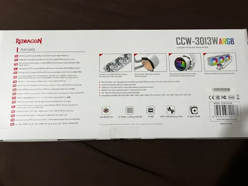 Water coller redragon ccw-3013 1700 AM5 