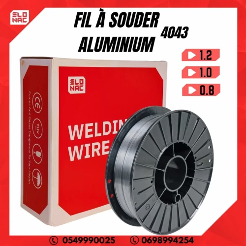 FIL A SOUDER ALUMINIUM ER4043 7KG ELONAC