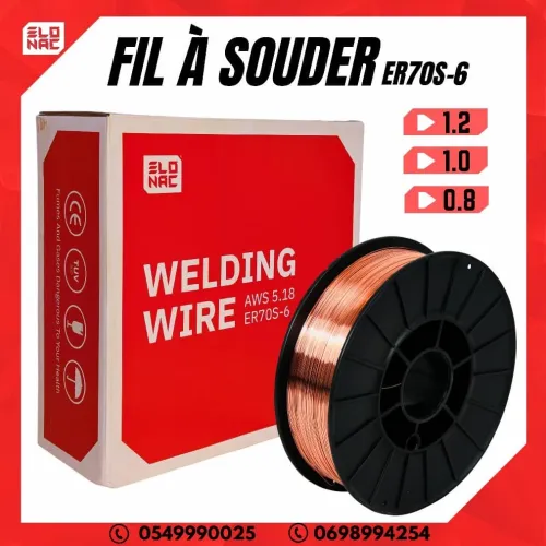 FIL A SOUDER ER70S-6 15KG ELONAC