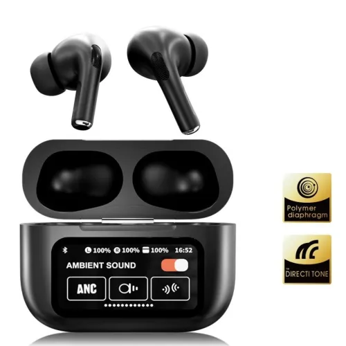 Écouteurs AIRBUDS avec Réduction de Bruit ANC/ENC  سماعات بعزل الصوت الخارجي