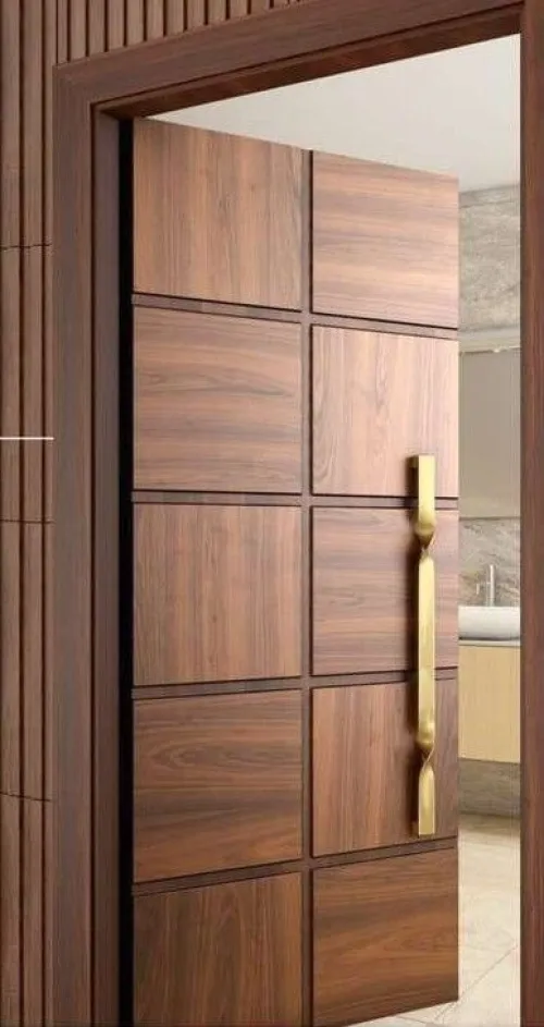 Portes d'entrée modernes 
