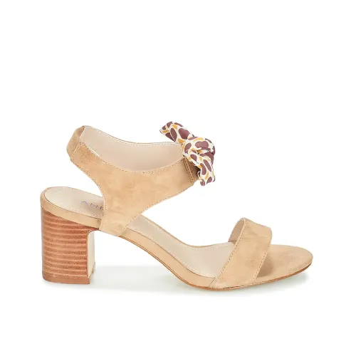 SANDALES ANDRÉ FEMME SUPENS DAIM BEIGE