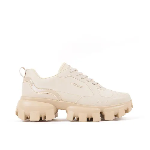 BASKETS DE LUXE VO7 AMBER FEMME BEIGE
