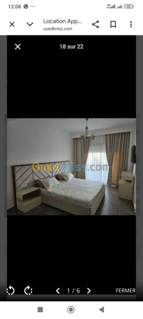 Location Appartement F4 Alger Ouled fayet