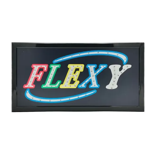 Plaque de Signalisation LED Multicolore Flexy  لوحة إشهارية ضوئية
