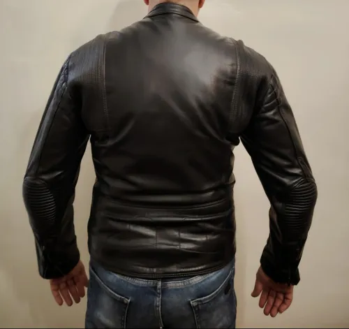 Blouson cuir pour moto