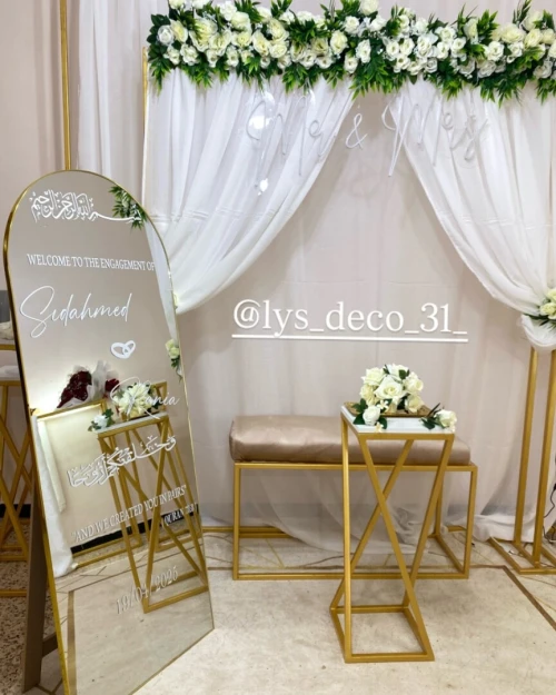 Décoration fiançailles 