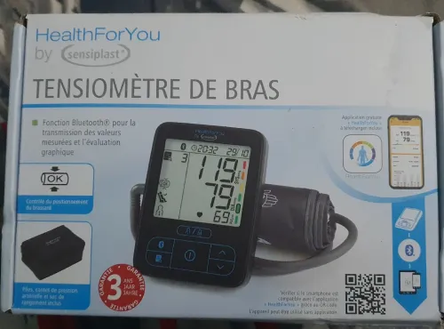 Tensiomètre HealthForYou sensiplast avec Bluetooth 