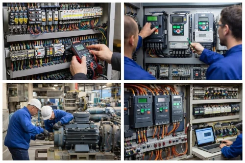 بيع و صناعة و تركيب لوحات التحكم الكهربائية المصانع والمصاعد