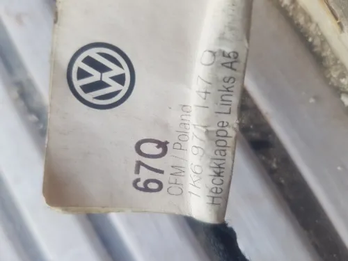 Ouverture coffre vw golf