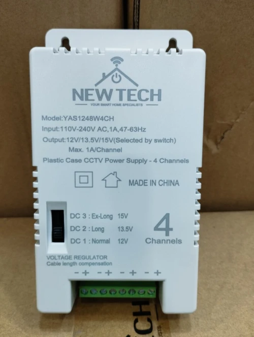 Bloc alimentation PVC NEWTECH 4 - 8 - 16 CH GROS DETAIL