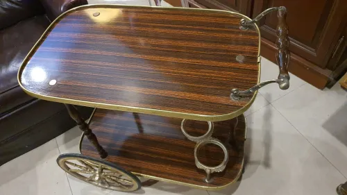 Chariot, Déssert retro des années 1960's en bois LIQUIDATION