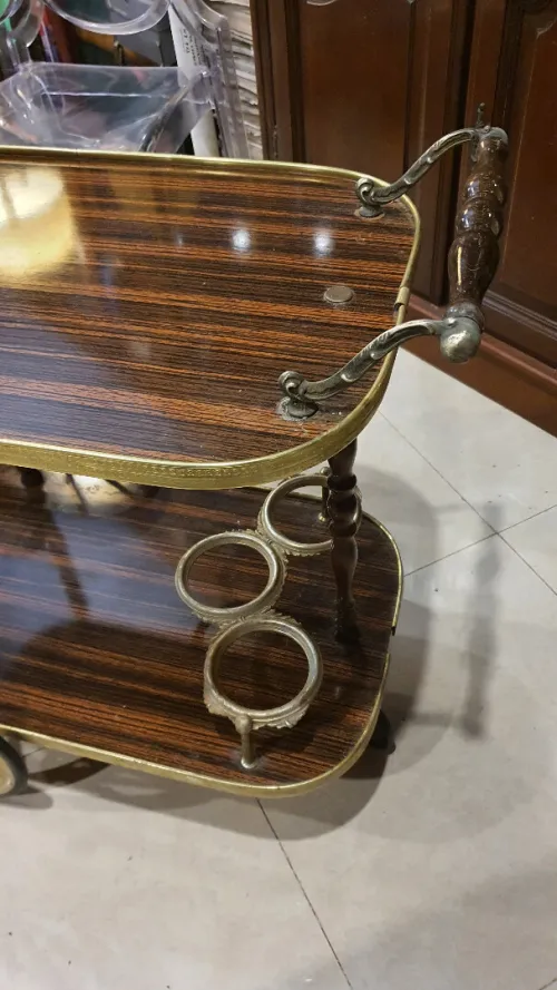 Chariot, Déssert retro des années 1960's en bois LIQUIDATION