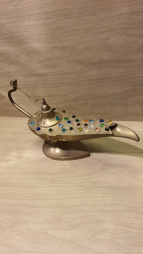 Lampe Aladain en cuivre