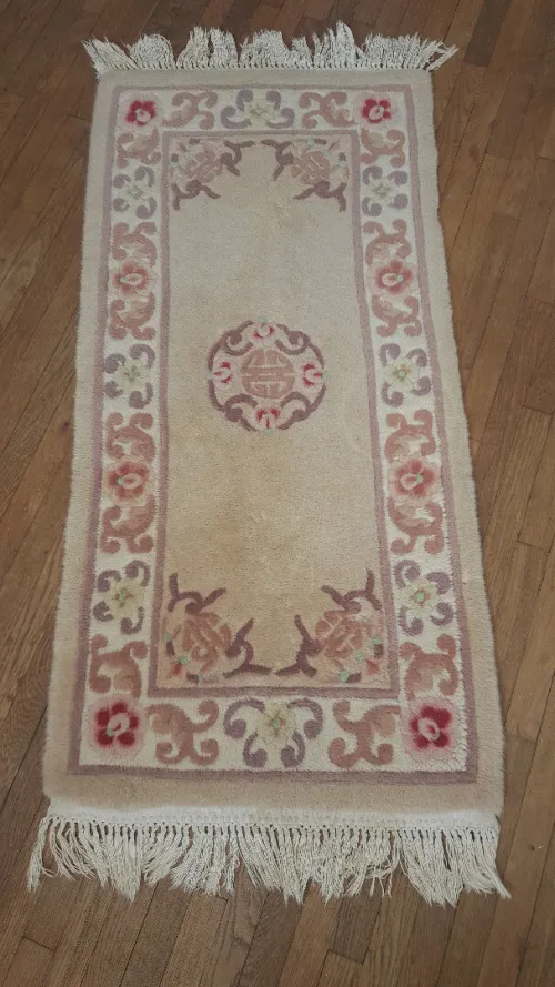 Original Tapis chinois en laine fait main