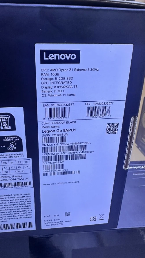Lenovo legion Go 