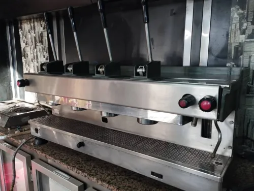 Une machine à café