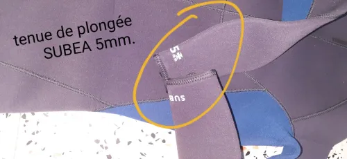 Tenue de plongée 
