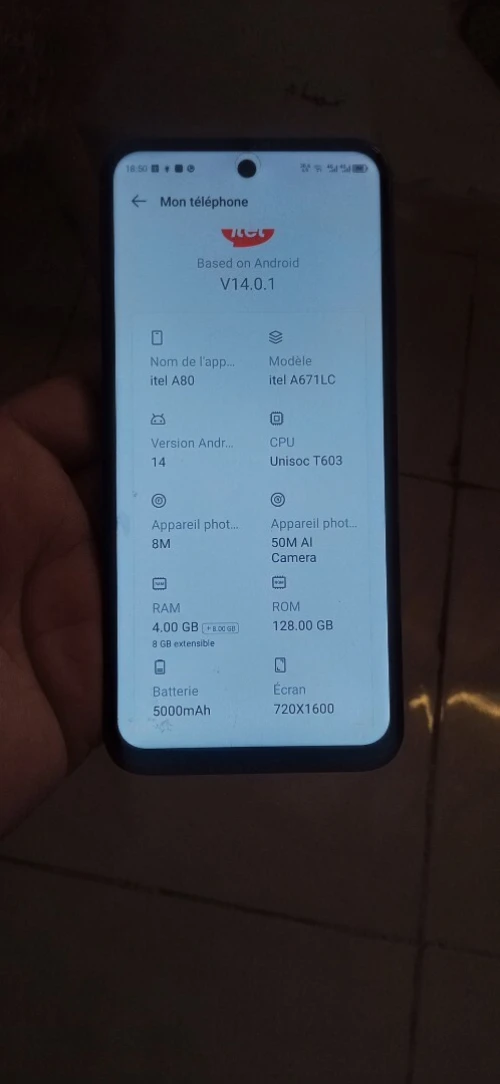 Itel A80