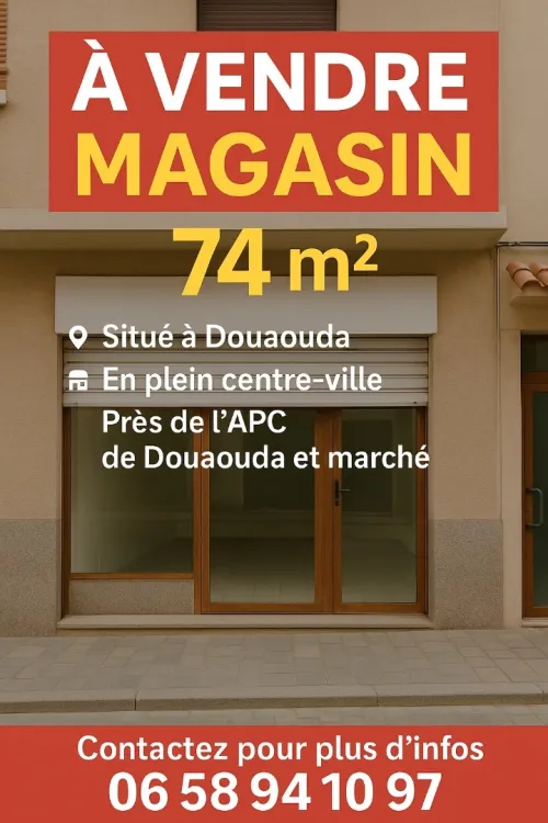 Vente Local Tipaza Douaouda