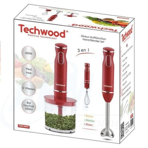Mixeur Plongeant Multifonctions 3 en 1 _ Techwood