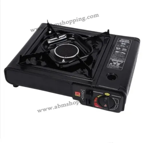 Réchaud à gaz de camping allumage automatique en acier inoxydable