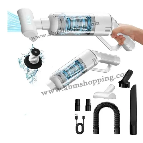 Aspirateur A Main Sans Fil Multifonction Rechargeable USB C |LT-127v