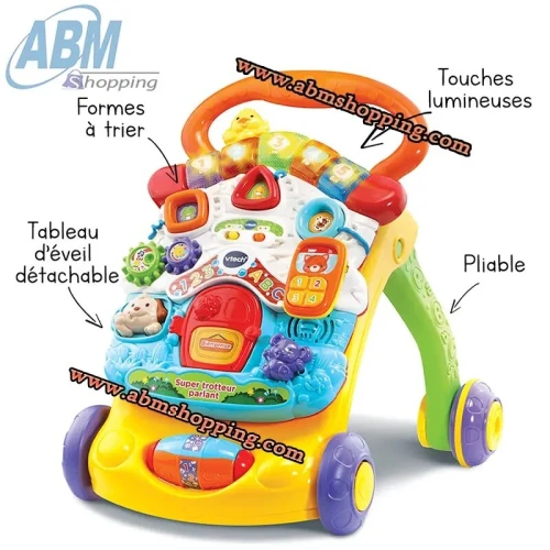 Super trotteur parlant 2en1 vtech