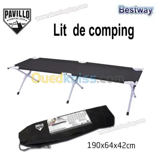 Lit de camping pliable Bestway