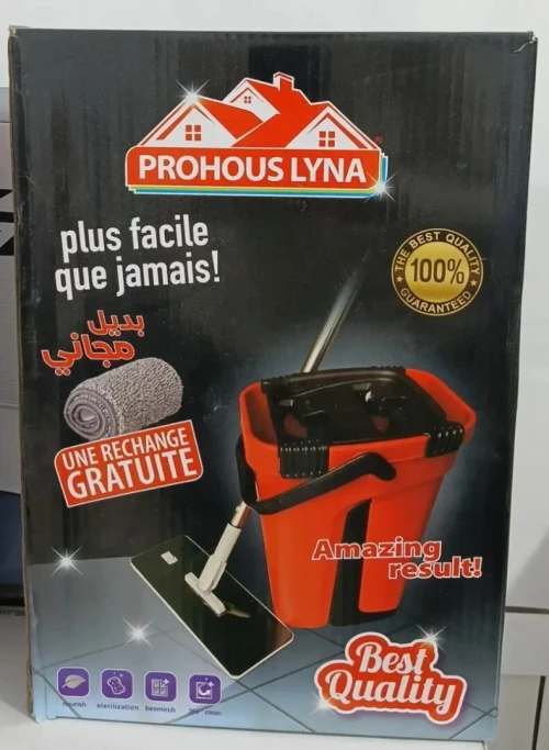Vadrouille Serpillière en microfibre 360m ممسحة بالمايكروفيبر