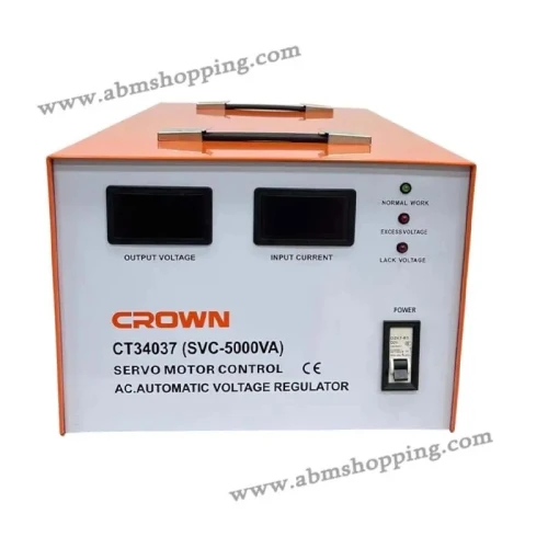 Stabilisateur Régulateur De Tension 5000Va | CROWN