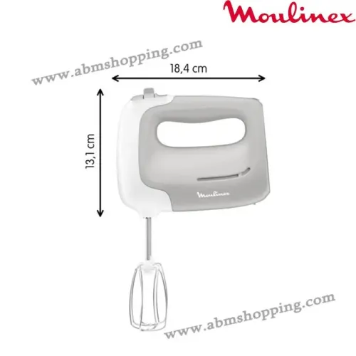 Batteur électrique 5 vitesses 4 Accessoires  450W  Moulinex