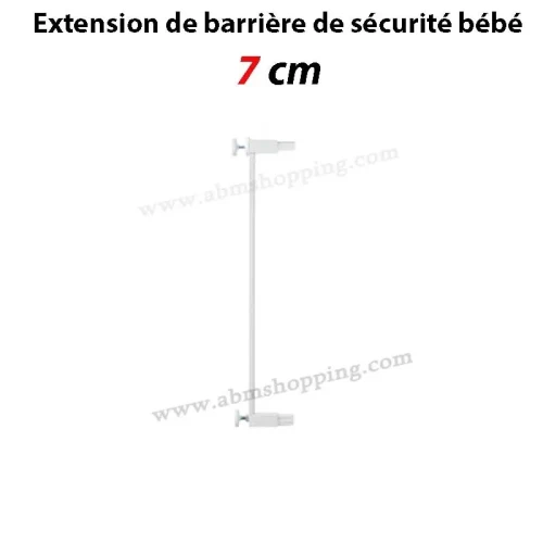 Extension de barrière de sécurité bébé 7 cm | Safety