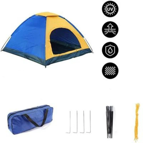 Tente de camping simple 4 personnes(facturation disponible)